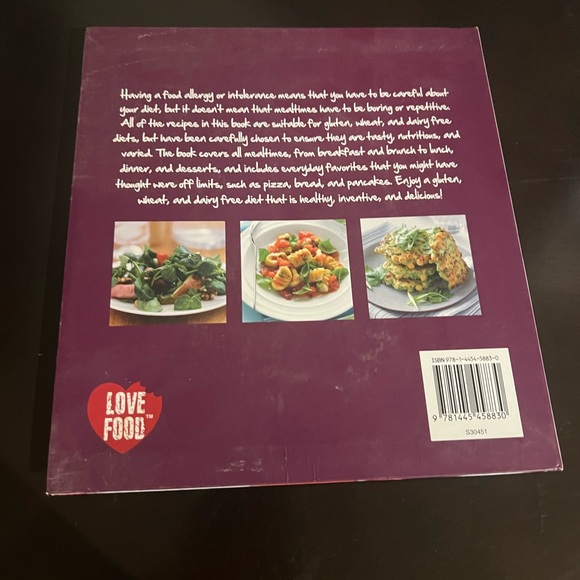 Gluten Wheat & Dairy Free cookbook. - Picture 2 of 2